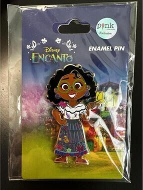 Mirabel Encanto Pink a la Mode PALM pin Disney happiest pin on earth trading